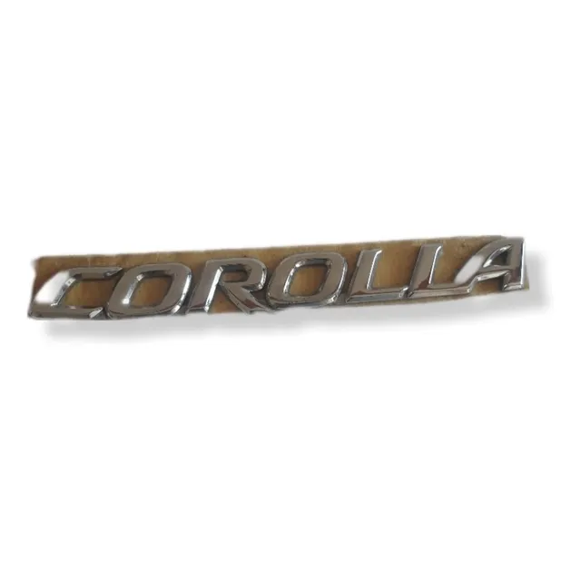 Emblema Toyota Corolla Mide 18.5 X 2.4 Cms Original  