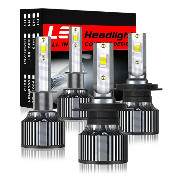 Kit Faros Led H7 H1 Para Chevrolet Corsa 2002-2006 2007 2008
