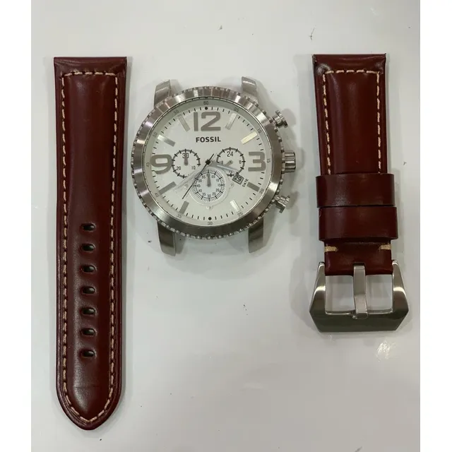 Correa Reloj Tipo Fossil Tw Steel Timberland Etc Cuero 24mm