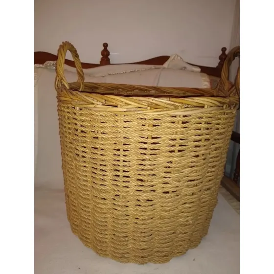 Cesta De Mimbre - Usado