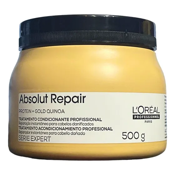 L´Oréal Profissional Gold Quinoa Absolut Repair 500g Original