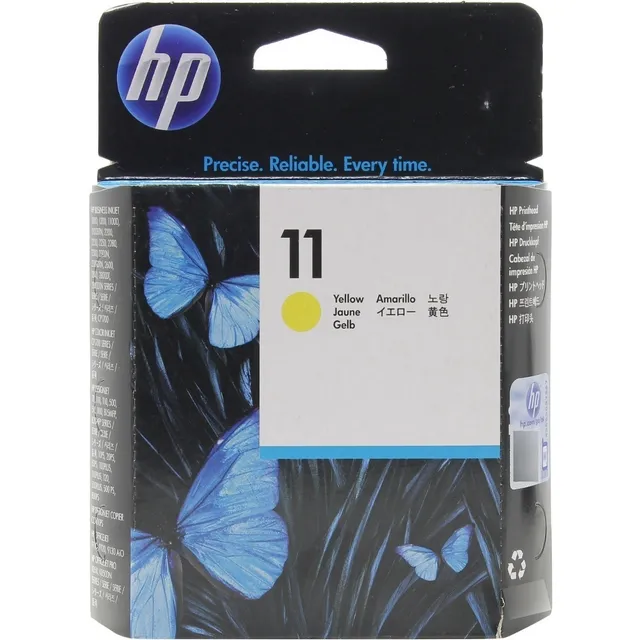 Cabezal Amarillo Hp 11 Plotter 500 510 800 Original Saldos