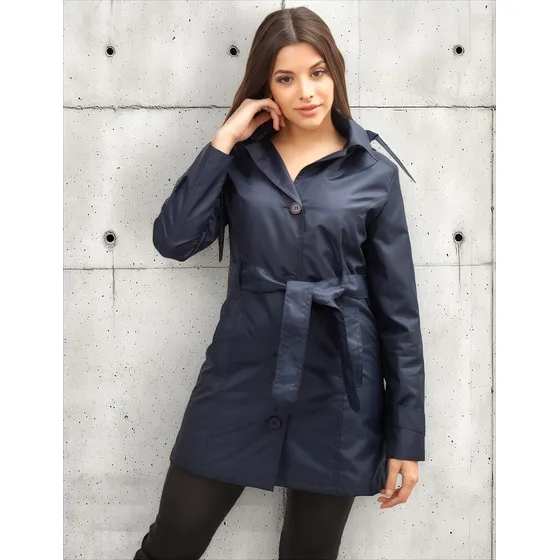 Trench Piloto Impermeable Dama 