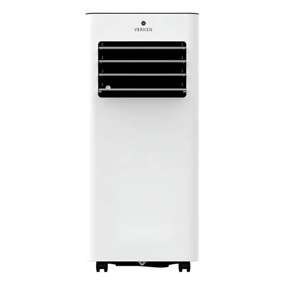 Aire Acondicionado Portátil 3 En 1 - 7000 Btu Frio Verken Blanco