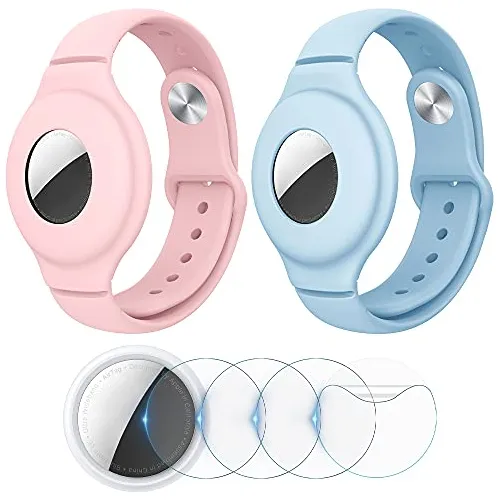 Vego [2+4pack] Pulsera Airtag Para Niños, 2 Pack Stwrl