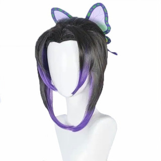 Peluca De Cosplay Cazador De Demonio Hunter Kochou Shinobu Peluca De Cosplay Cazador De Demonio Hunter Kochou Shinobu