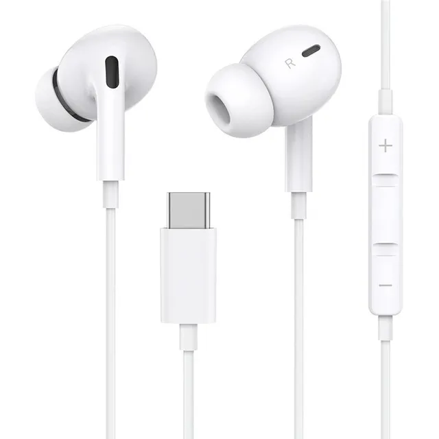 Fone De Ouvido Tipo C Com Microfone Para Samsung Xiaomi