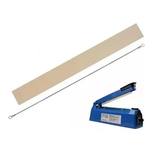 Repuesto Selladora De Bolsas Resistencia Y Teflon 20cm