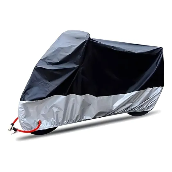 Funda Lona Cubre Moto Impermeable Anti Lluvia Polvo Uv Clic Color Sujeto