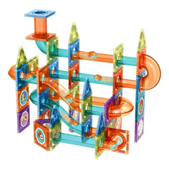 Juego De Bloques Magnéticos Tobogán 105 Piezas Clicshop