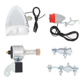 Juego De Luces De Dinamo Para Bicicleta, Luz Trasera, Led, M Juego De Luces De Dinamo Para Bicicleta, Luz Trasera, Led, M