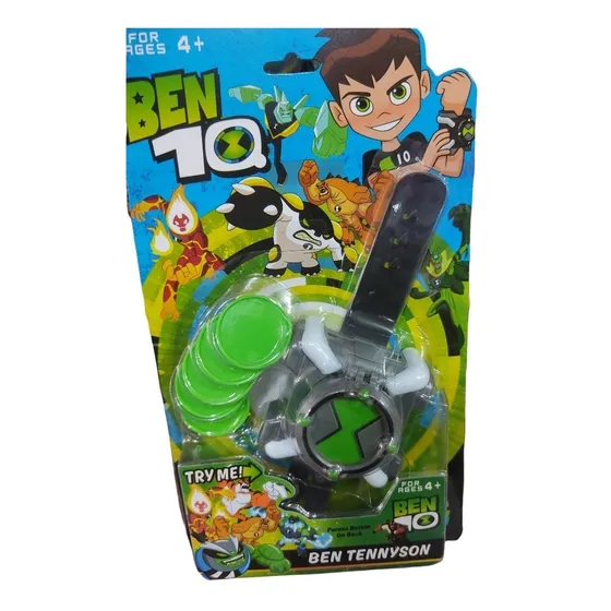 Ben 10 Reloj Lanza Tazos Brazalete 