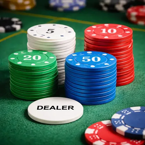 Poker Chips 100pcs Counting Game Plastic Markers For Math