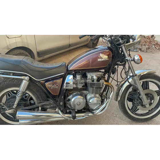 Moto Honda Cb650 Custom 1981 Una Máquina