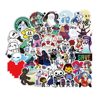 Undertale 50 Calcomanias Stickers De Pvc Vs Agua Videojuegos Undertale 50 Calcomanias Stickers De Pvc Vs Agua Videojuegos