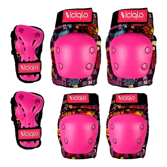 Kit De Proteccion Con Rodilleras Coderas Y Muñequeras Iciqlo
