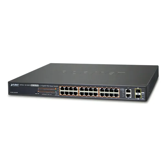 Switch Planet Gigabit Ethernet Fgsw-2624hps 24 Puertos Poe