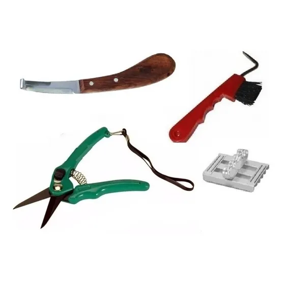 Kit Caprino Ovinos 4 X 1 Cascos E Manejo