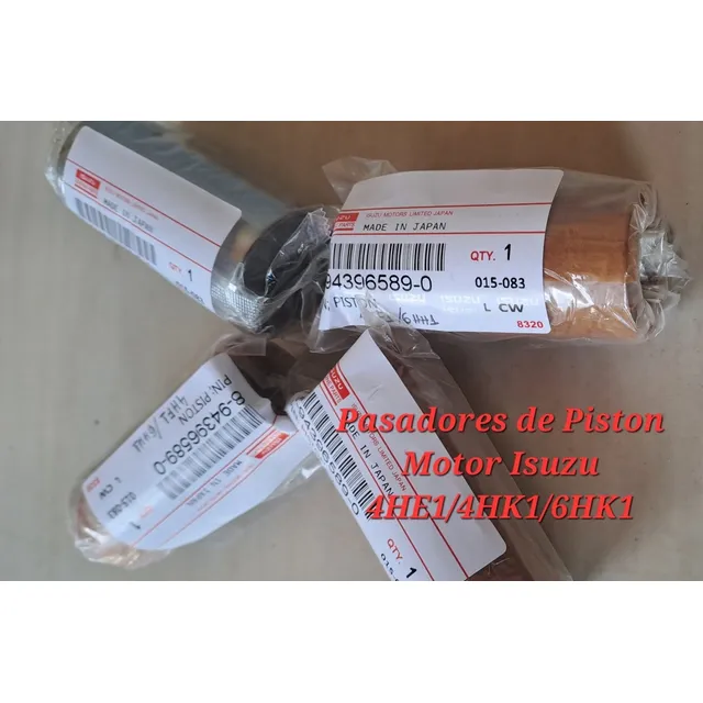 Pasador De Pistón. Motor Isuzu 4he1/4hk1/6hk1/6he1. Original