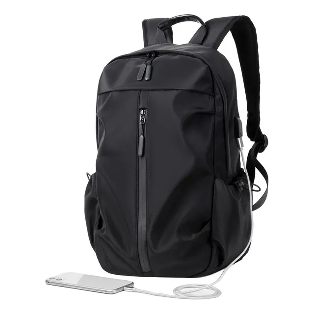 Mochila Estudiante Impermeable Antirrobo Con Puerto Usb