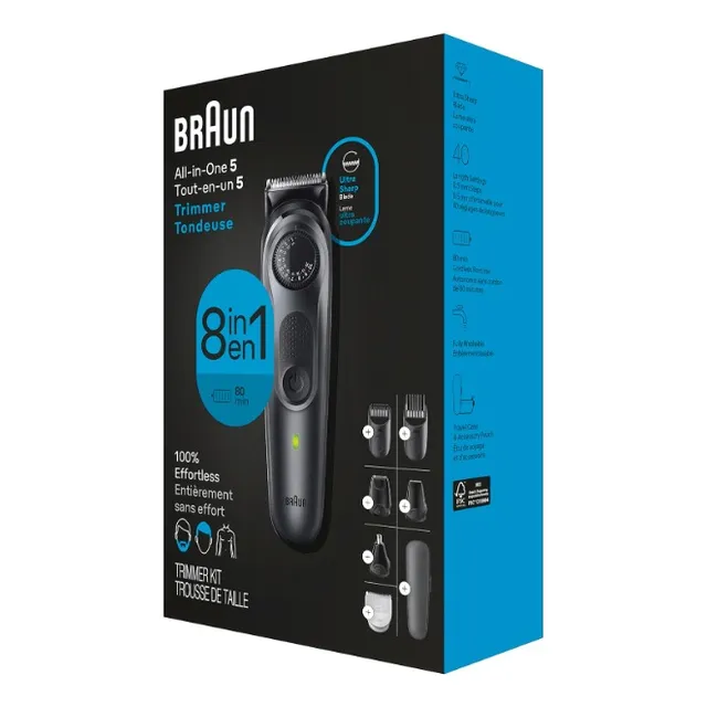 Rasuradora Braun All-in-one Style Kit - Imported