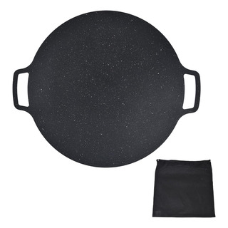 Sartén Coreana, Sartén Redonda Antiadherente Para Barbacoa C Sartén Coreana, Sartén Redonda Antiadherente Para Barbacoa C