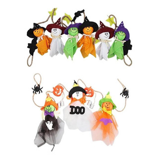 1 2 Juegos De Decoración Colgante Fantasma De Calabaza 1 2 Juegos De Decoración Colgante Fantasma De Calabaza
