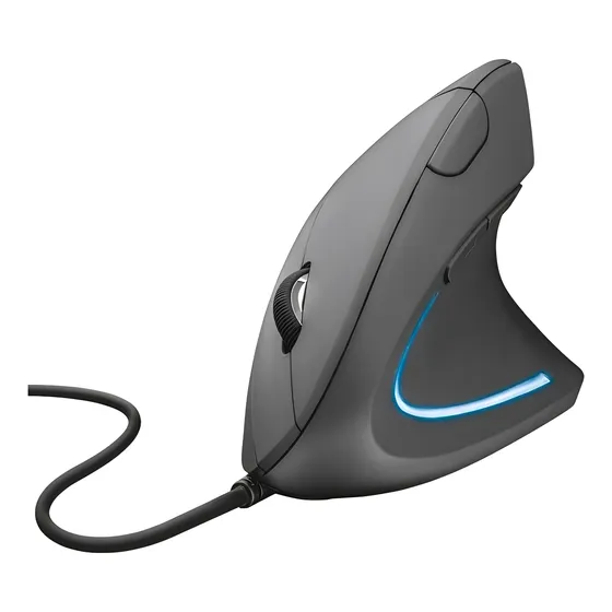 Mouse Vertical Verto Ergonomic Com Fio 1600dpi Preto D5 Preto