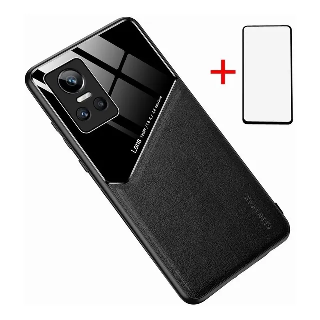 Funda Protectora Magnética Para Realme Gtneo3 + Mica 9d