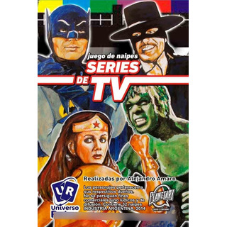 Series De Tv - Juego De Naipes - Universo Retro Series De Tv - Juego De Naipes - Universo Retro