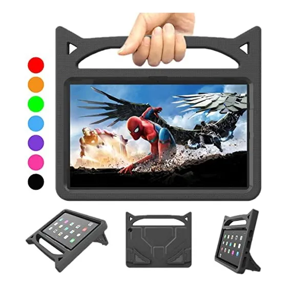Forro Estuche Tablet Amazon Fire 8 Protector De Goma Niños