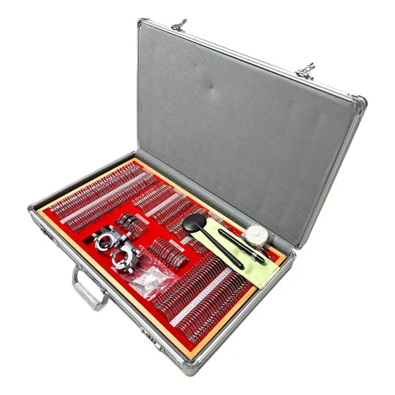 Caixa De Prova Completa 270 Pcs + Brindes Optometria/óptica