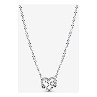 Komorebi Collar Corazón Infinito Plata 925 45 Cm Komorebi Collar Corazón Infinito Plata 925 45 Cm