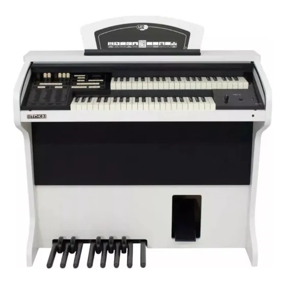 Orgão Tokai Md-5 Br Branco Fosco