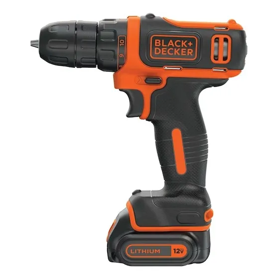 Taladro Black+decker Inalámbrico 12v Lithium Ion