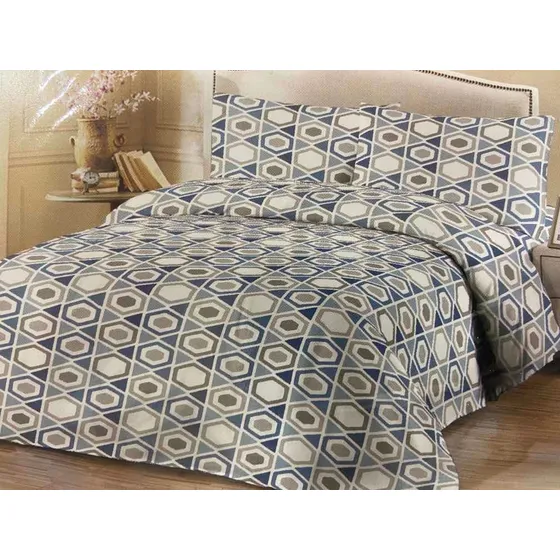 Sabana Love And Home 1 1/2 Pza 144 Hilos Estampadas