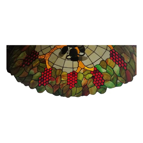 Lampara Vitraux Tifanny 70cm Como Nueva