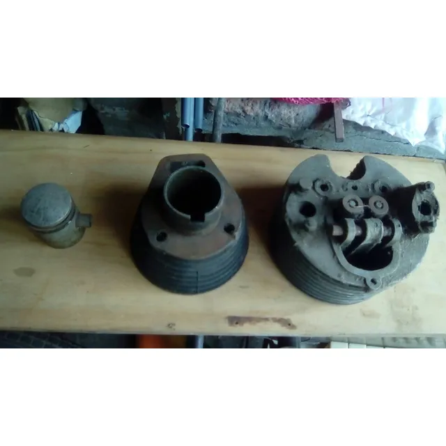 Repuesto Moto Antigua Camisa Pistón Tapa Cilindro Gilera 50c