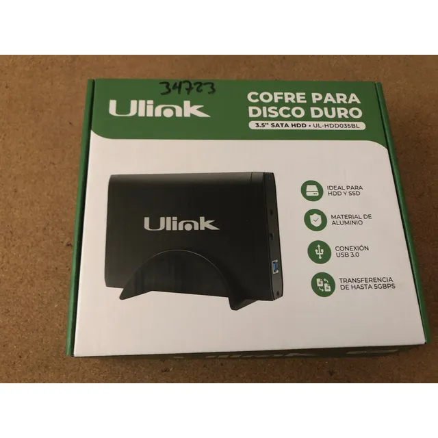Ulink Ul-hdd035bl 3,5  Hdd Negro