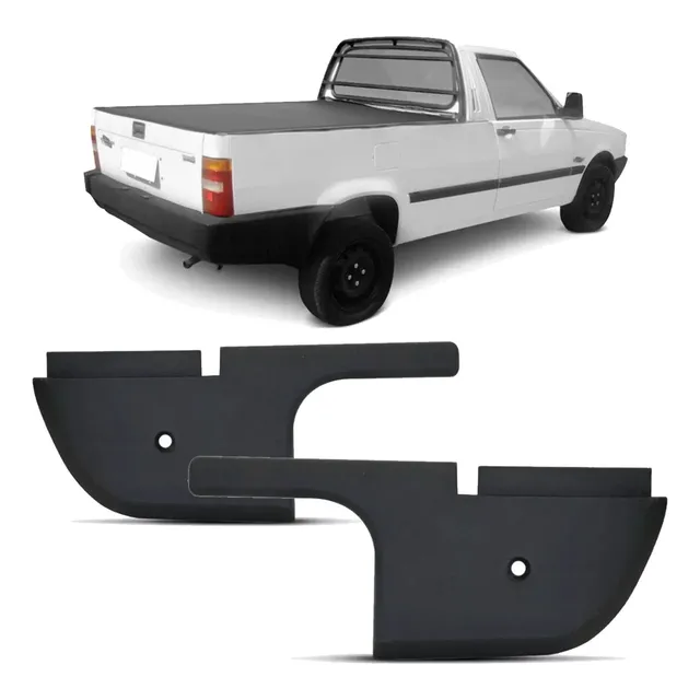 Par Cantoneira Caçamba Fiorino Pick Up 88 93 94 95 96 97 98