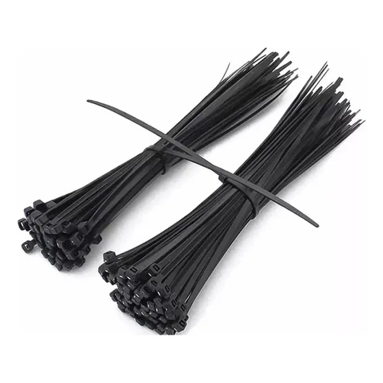 Amarras Plasticas Negras Precinto 4,8 X 250mm 1.000 Unidades