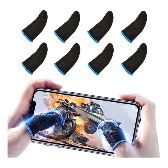 20 Piezas Dedales Gamer Para Pantallas Táctiles