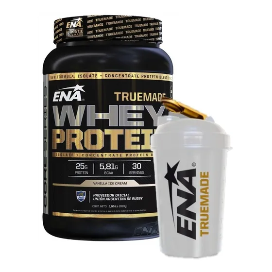 Whey Protein Ena True Made 2lb + Shaker Ena