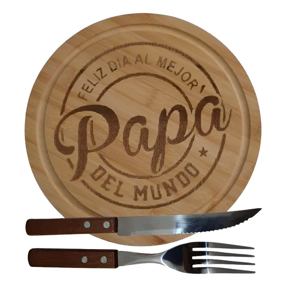 Tabla Asado Personalizada 25cm Jc Armados