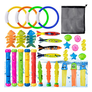 Juego De Anillos De Buceo De Juguete De Natación Para Niños, Juego De Anillos De Buceo De Juguete De Natación Para Niños,
