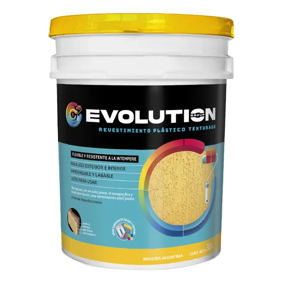 Revestimiento Plastico Texturado Rodillo 20 Ltrs