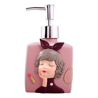 Dispensador De Jabón De Viaje Recambio De Rosa 330ml Dispensador De Jabón De Viaje Recambio De Rosa 330ml
