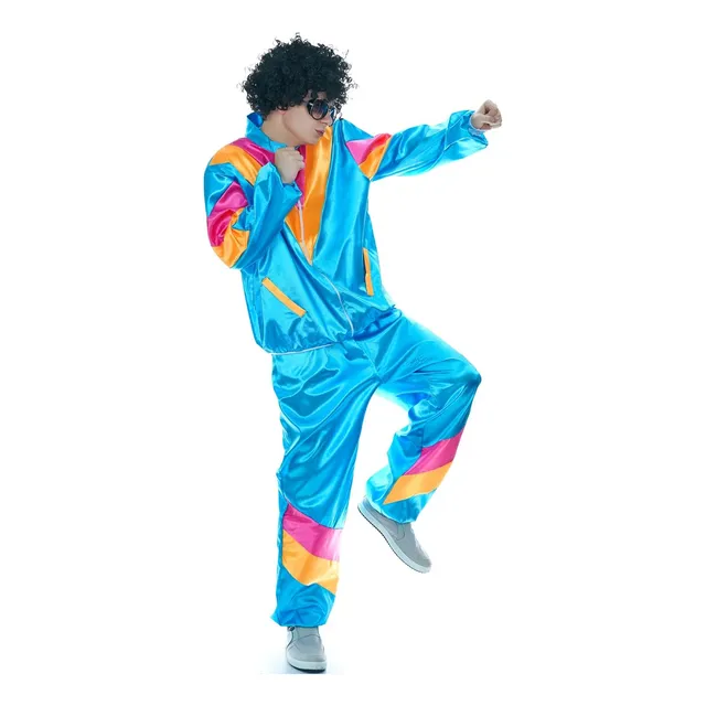 Dsplay Adultos Mujeres Y Hombres Retro 80s 90s Hippie Disfra