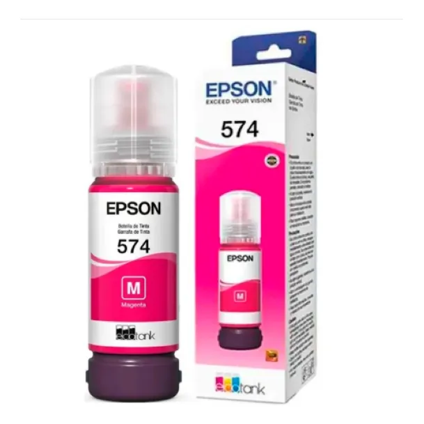 Tinta Para Impresora Epson T574 Color Cyan 70ml