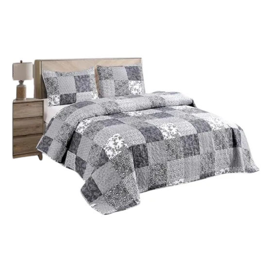 Cubrecama Quilt De Verano + Juego De Sabanas 2 Plazas
